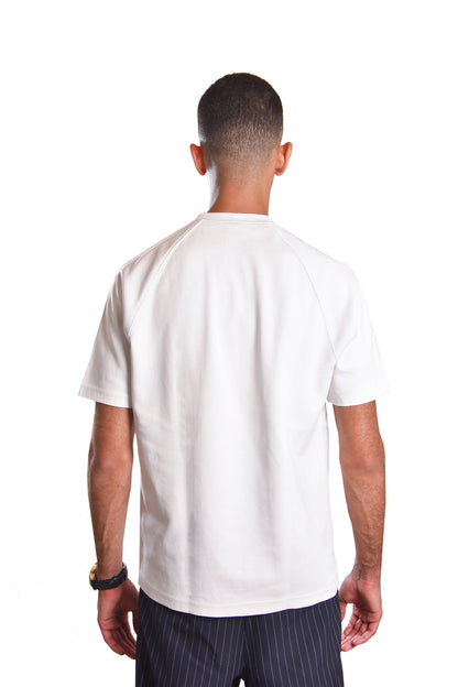 Everyday Luxe Tee – White Interlock Edition | Unisex Fit