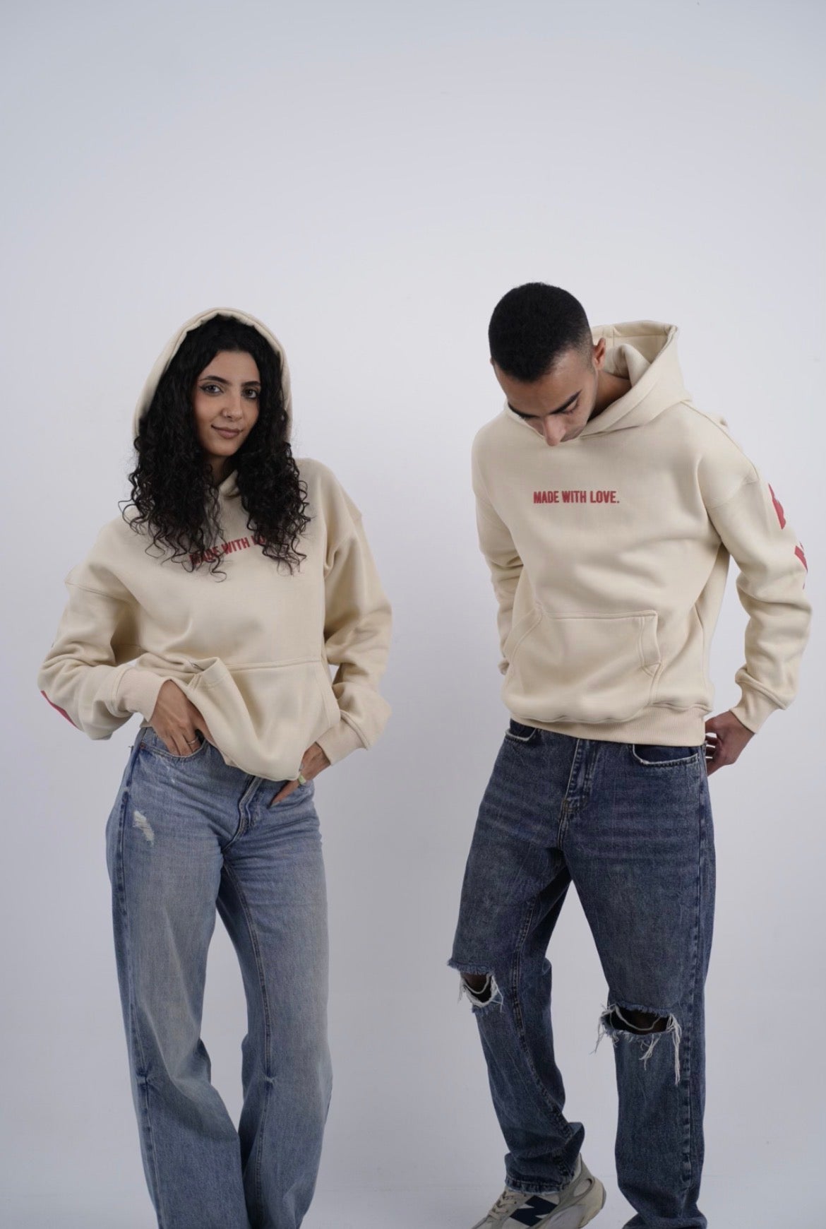 Made with love hoodies