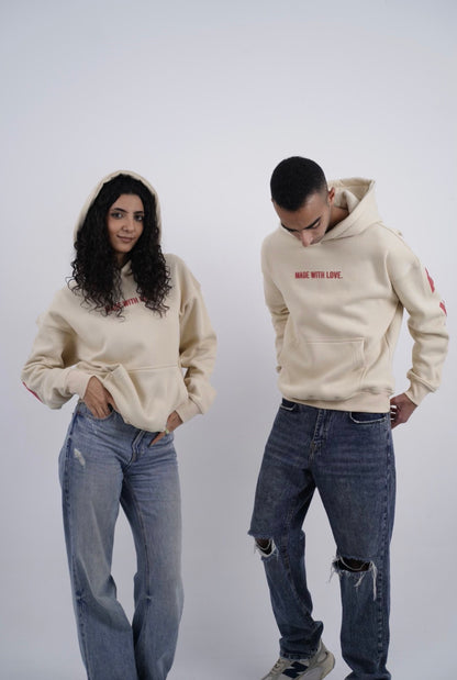 Made with love hoodies