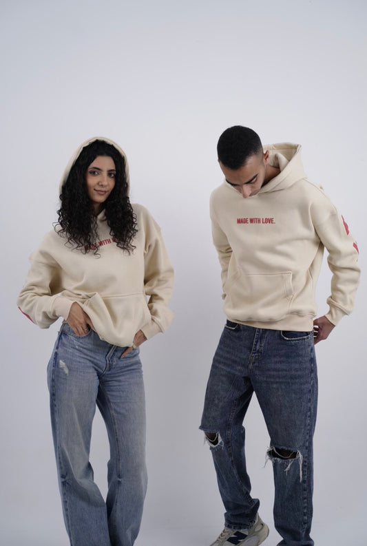 Made with love hoodies