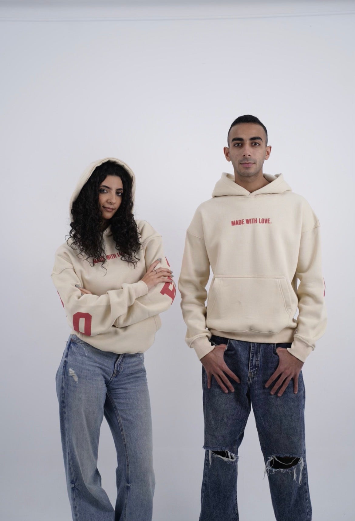 Made with love hoodies