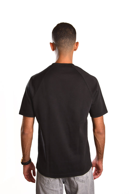 Everyday Luxe Tee – Black Interlock Edition | Unisex Fit