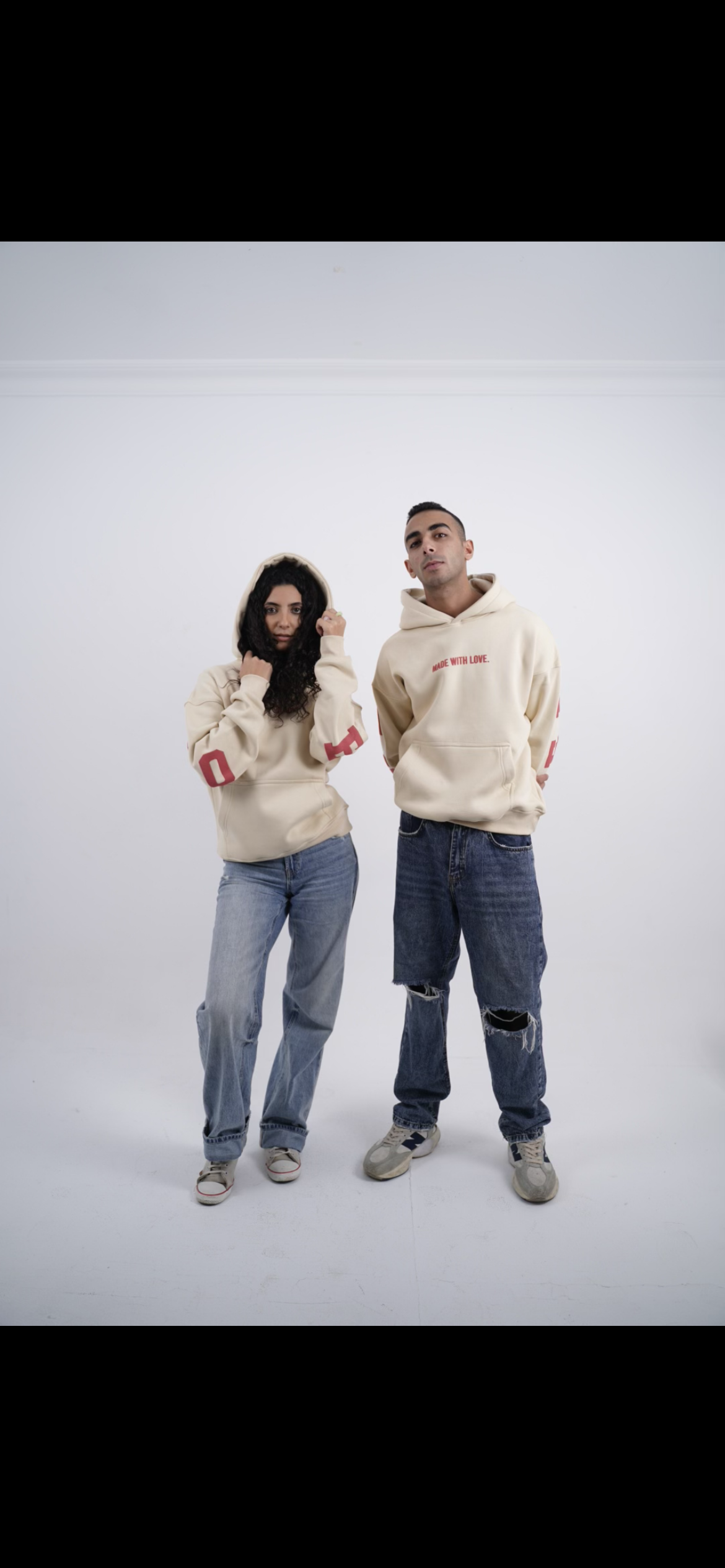 Made with love hoodies