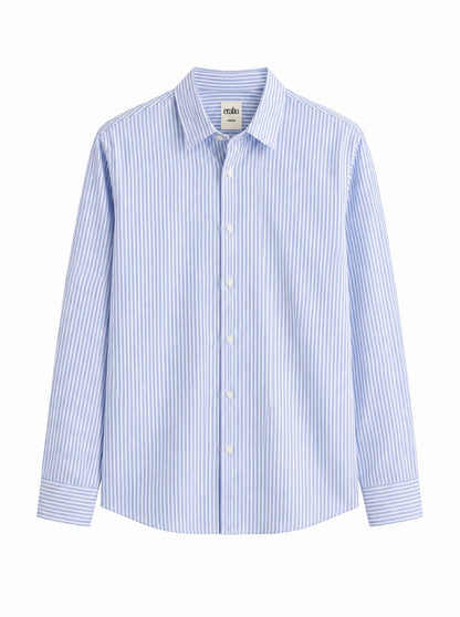 Blue Pinstripe Shirt