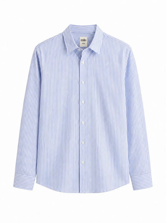 Blue Pinstripe Shirt