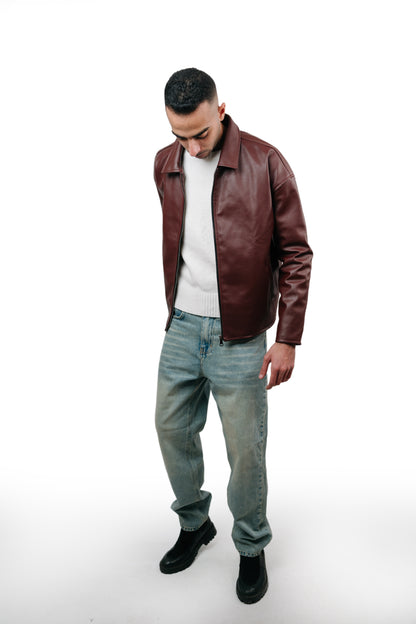 Classic Regular Leather Jacket